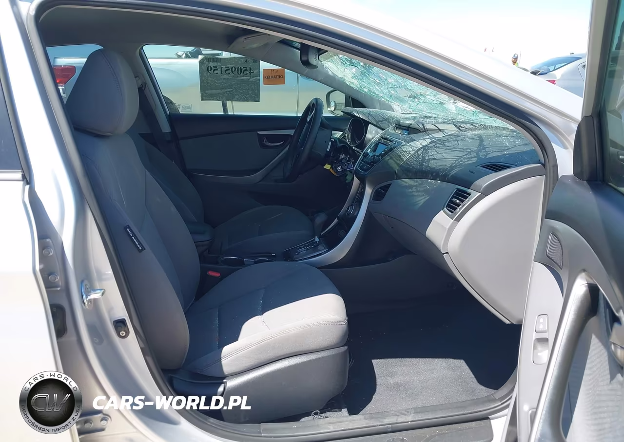 2013 Hyundai Elantra Gls VIN:KMHDH4AE2DU664340 - 5