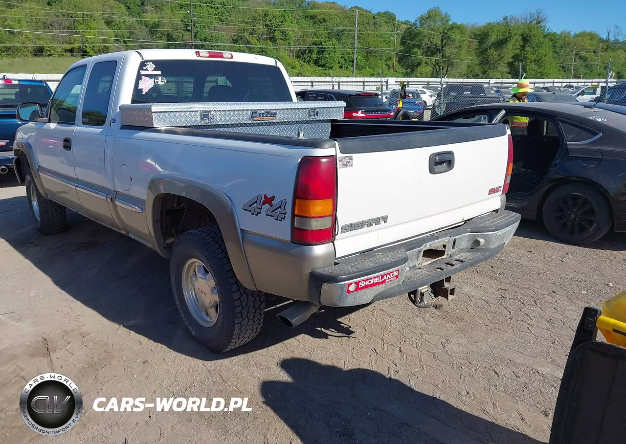 2002 GMC Sierra 1500 Sle VIN:2GTEK19T621122131 - 3