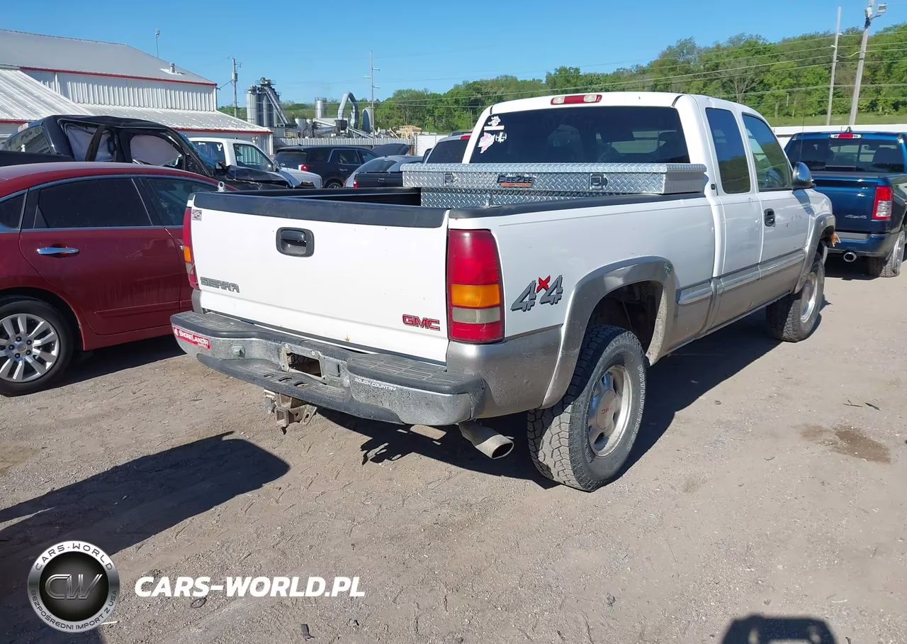 2002 GMC Sierra 1500 Sle VIN:2GTEK19T621122131 - 4
