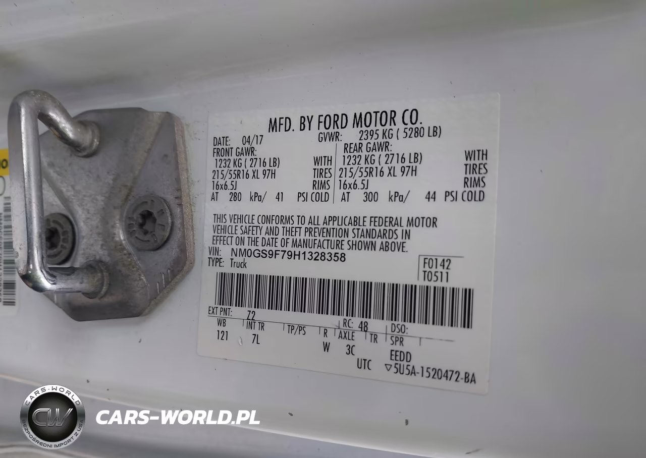 2017 Ford Transit Connect Xlt VIN:NM0GS9F79H1328358 - 9