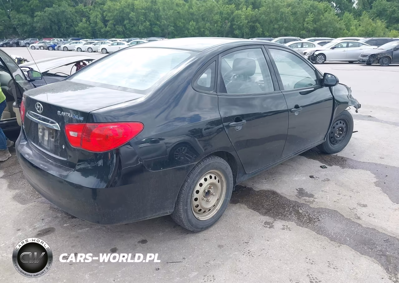 2010 Hyundai Elantra Blue VIN:KMHDU4AD2AU855416 - 4