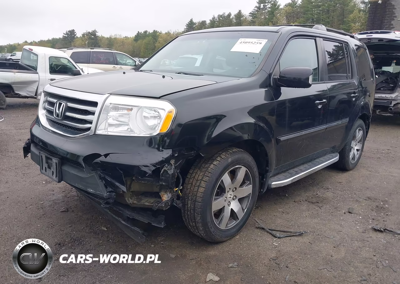 2013 Honda Pilot Touring VIN:5FNYF4H94DB077702 - 2