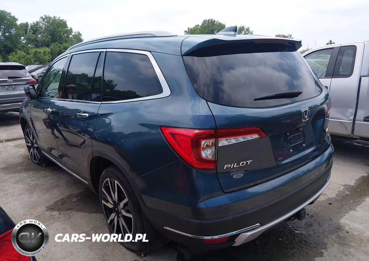 2021 Honda Pilot Awd Touring 8 Passenger VIN:5FNYF6H96MB042512 - 3