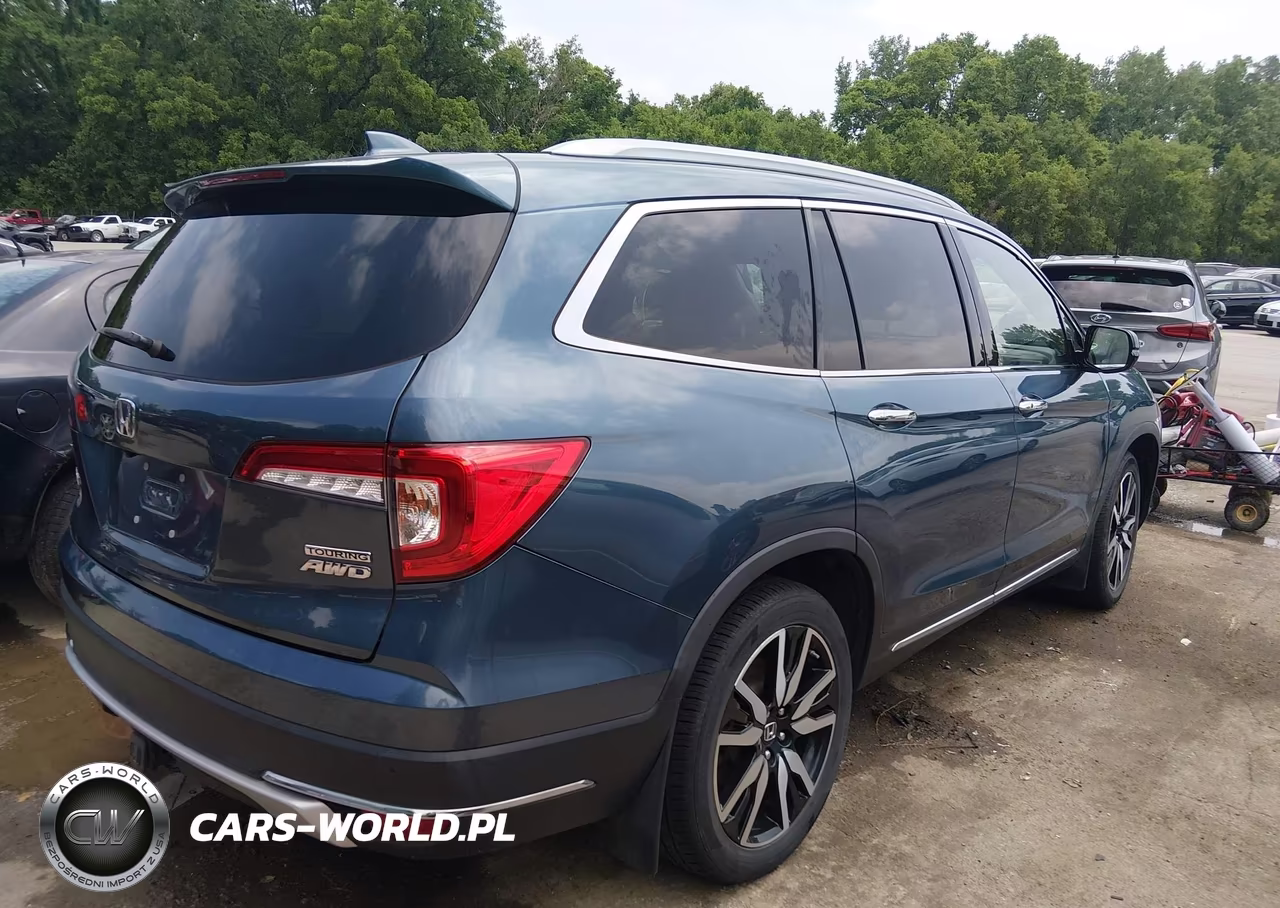 2021 Honda Pilot Awd Touring 8 Passenger VIN:5FNYF6H96MB042512 - 4