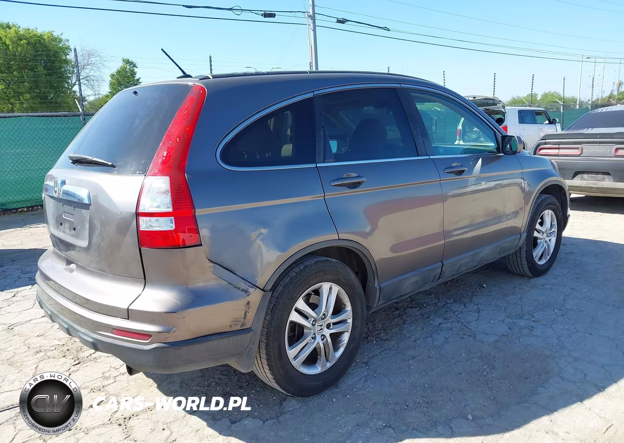 2010 Honda Cr-V Ex-L VIN:5J6RE3H75AL007757 - 4