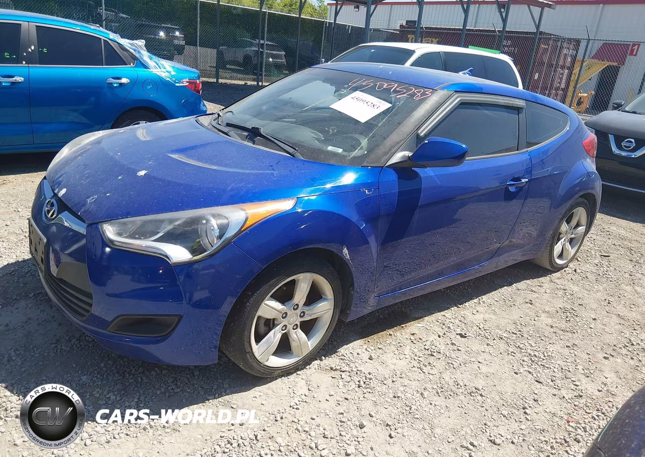 2014 Hyundai Veloster VIN:KMHTC6AD9EU215087 - 2