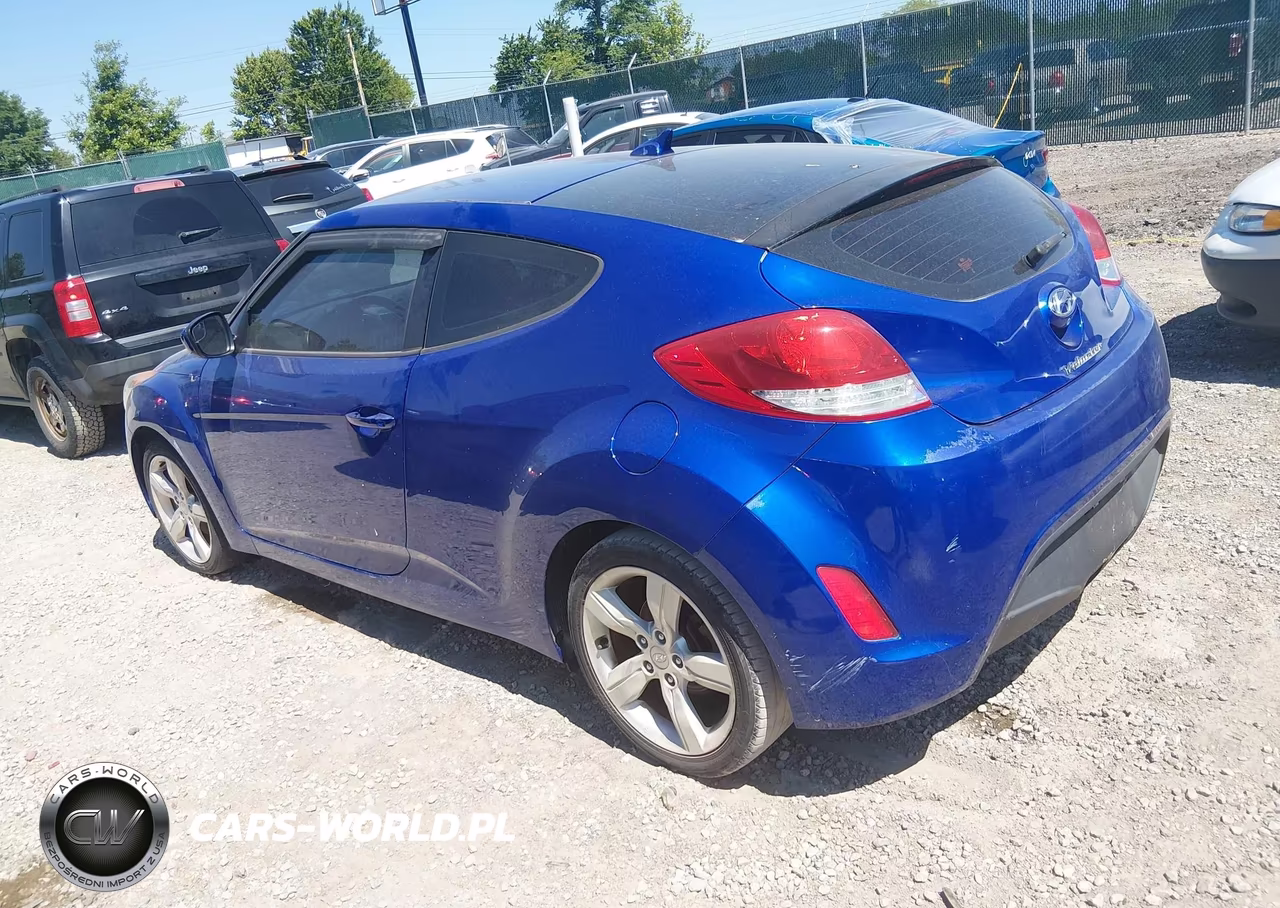 2014 Hyundai Veloster VIN:KMHTC6AD9EU215087 - 3