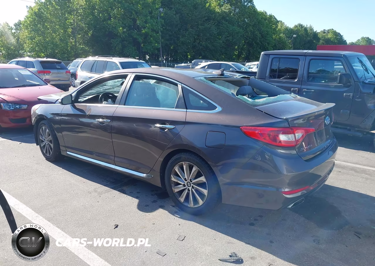 2016 Hyundai Sonata Sport VIN:5NPE34AFXGH345265 - 3