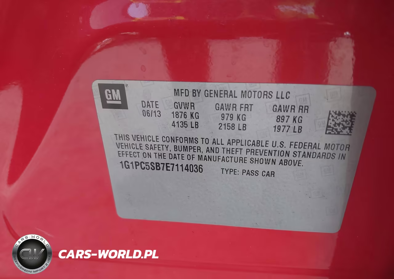 2014 Chevrolet Cruze 1Lt Auto VIN:1G1PC5SB7E7114036 - 9