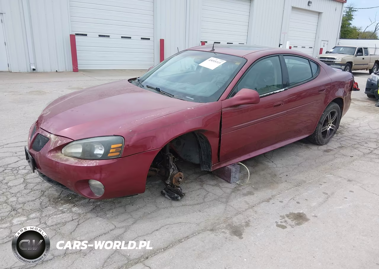 2004 Pontiac Grand Prix Gtp VIN:2G2WR524541102101 - 2