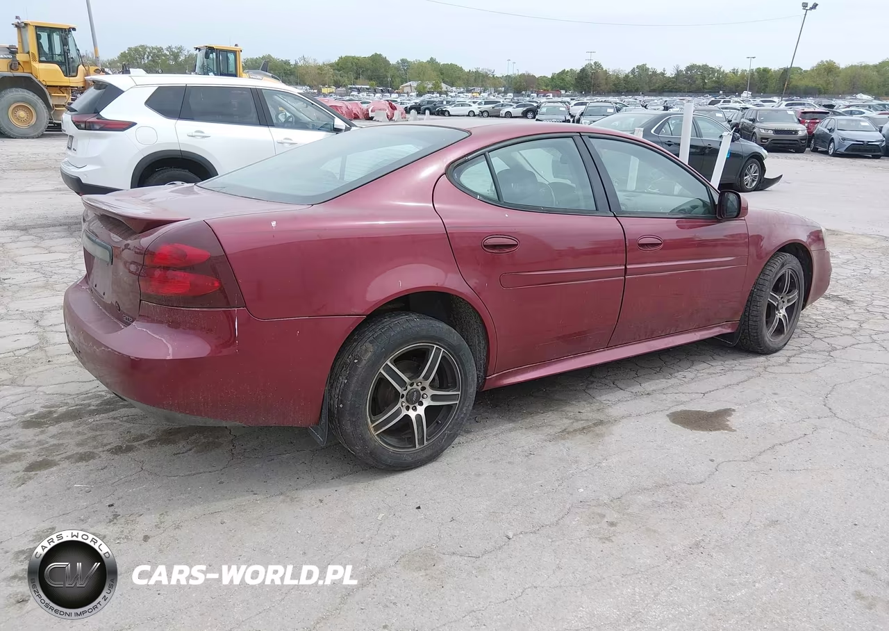 2004 Pontiac Grand Prix Gtp VIN:2G2WR524541102101 - 4