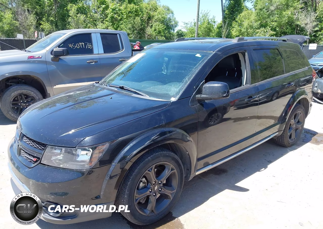 2018 Dodge Journey Crossroad Awd VIN:3C4PDDGG7JT388362 - 2