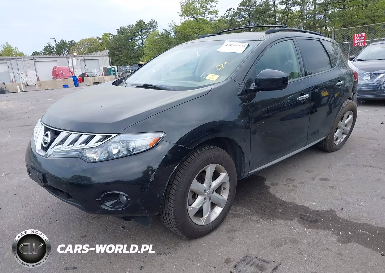 2010 Nissan Murano S VIN:JN8AZ1MW0AW126103 - 2