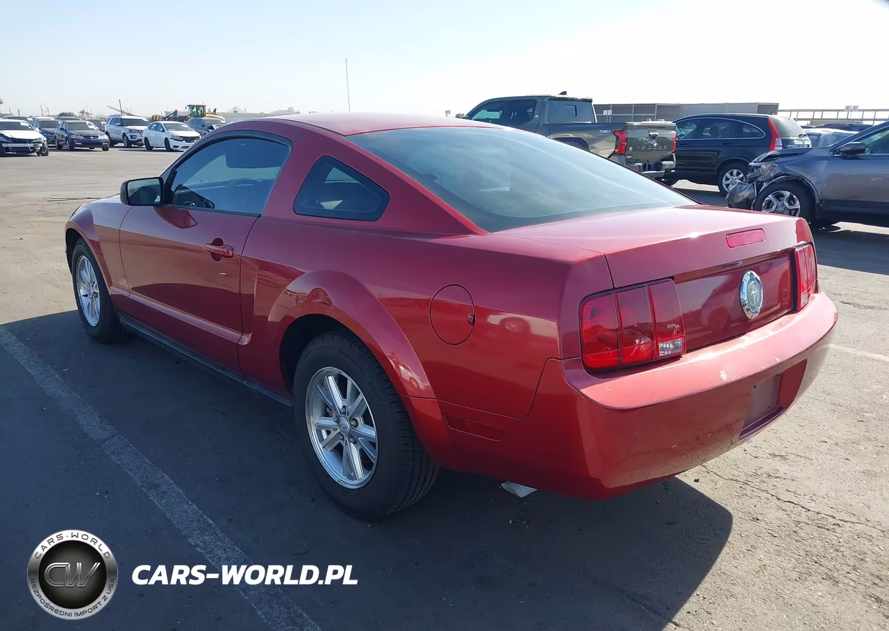 2007 Ford Mustang V6 Deluxe-V6 Premium VIN:1ZVFT80N475279507 - 3