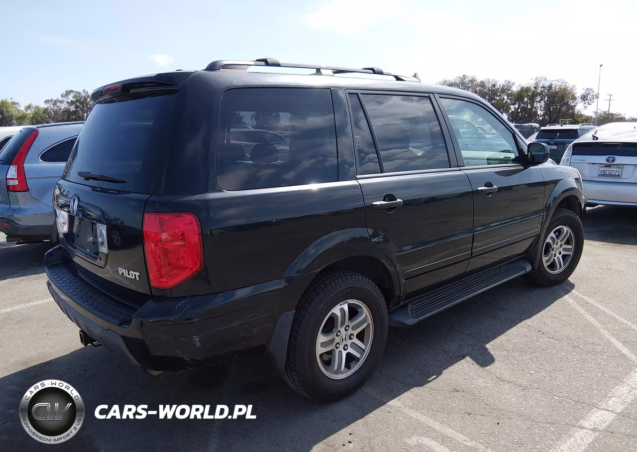2003 Honda Pilot Ex-L VIN:2HKYF18653H543478 - 4