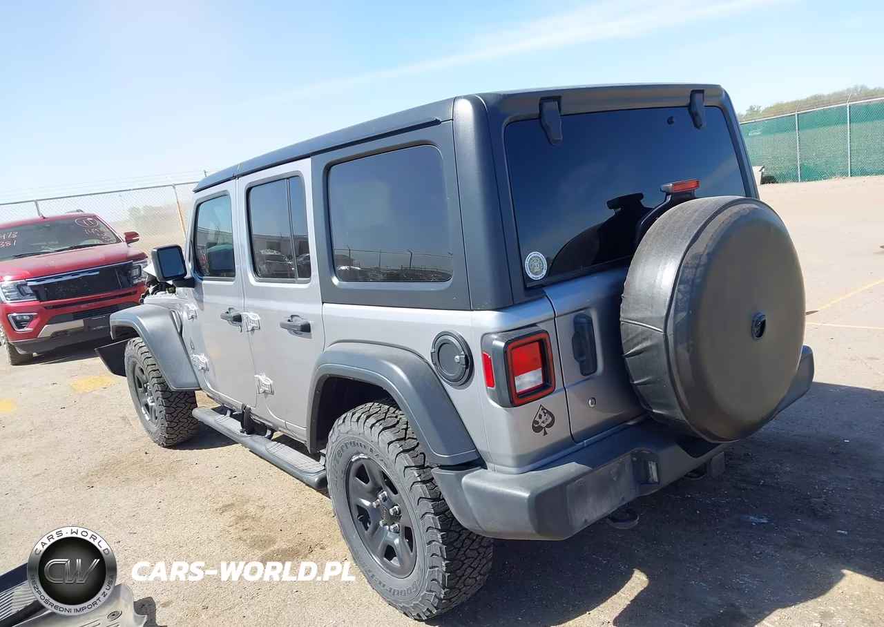 2018 Jeep Wrangler Unlimited Sport 4X4 VIN:1C4HJXDG4JW150501 - 3
