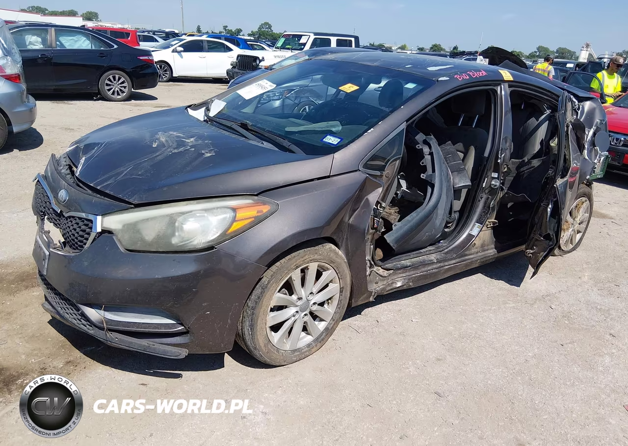 2014 Kia Forte Lx VIN:KNAFX4A6XE5190462 - 2