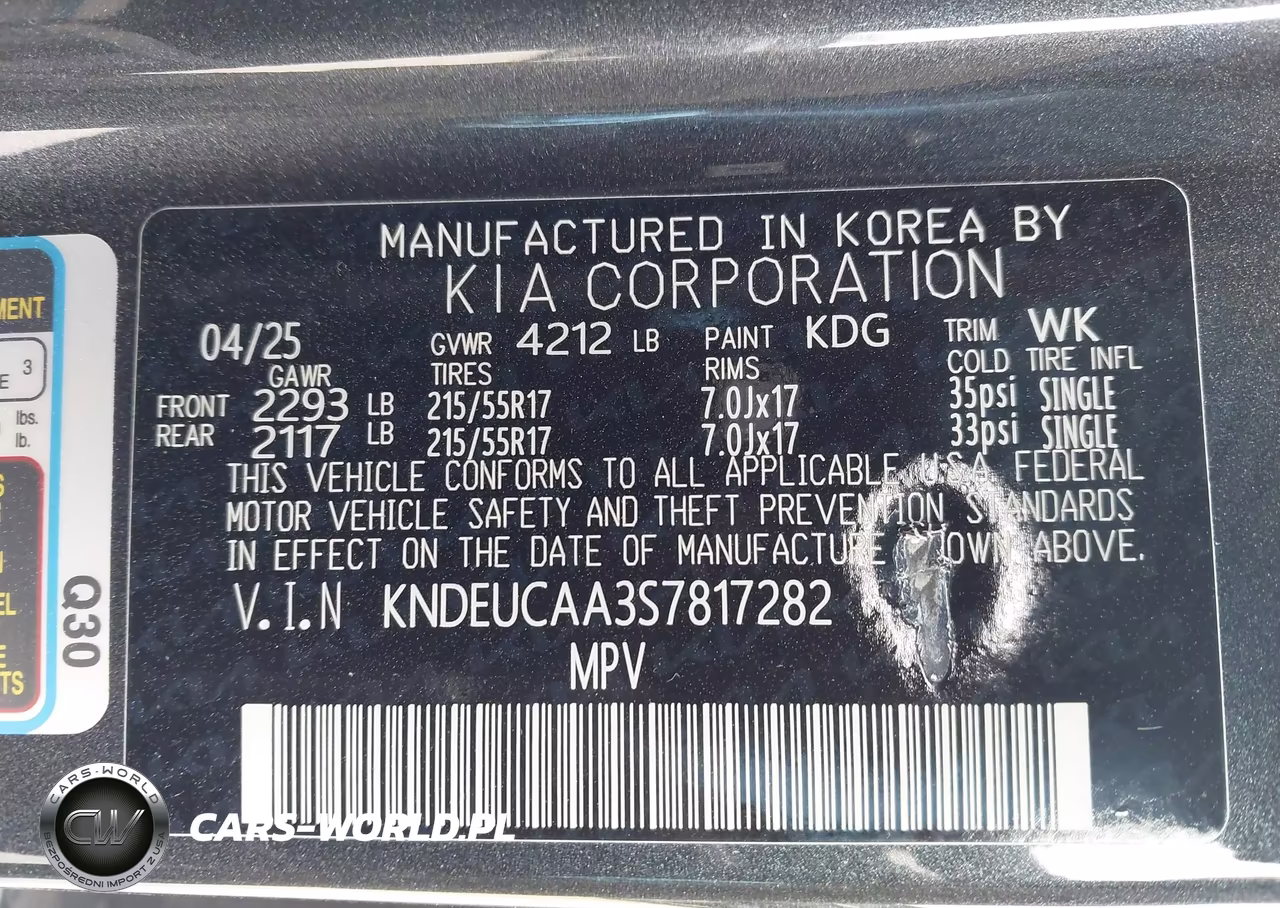 2025 Kia Seltos S VIN:KNDEUCAA3S7817282 - 9