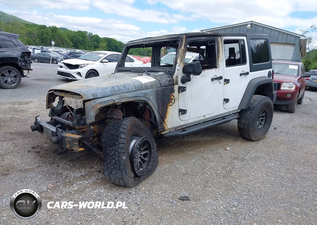 2018 Jeep Wrangler Jk Unlimited Sport S 4X4 VIN:1C4HJWDG8JL920355 - 2