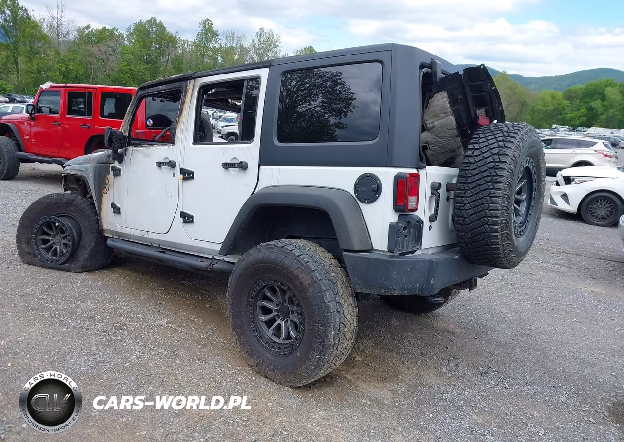 2018 Jeep Wrangler Jk Unlimited Sport S 4X4 VIN:1C4HJWDG8JL920355 - 3
