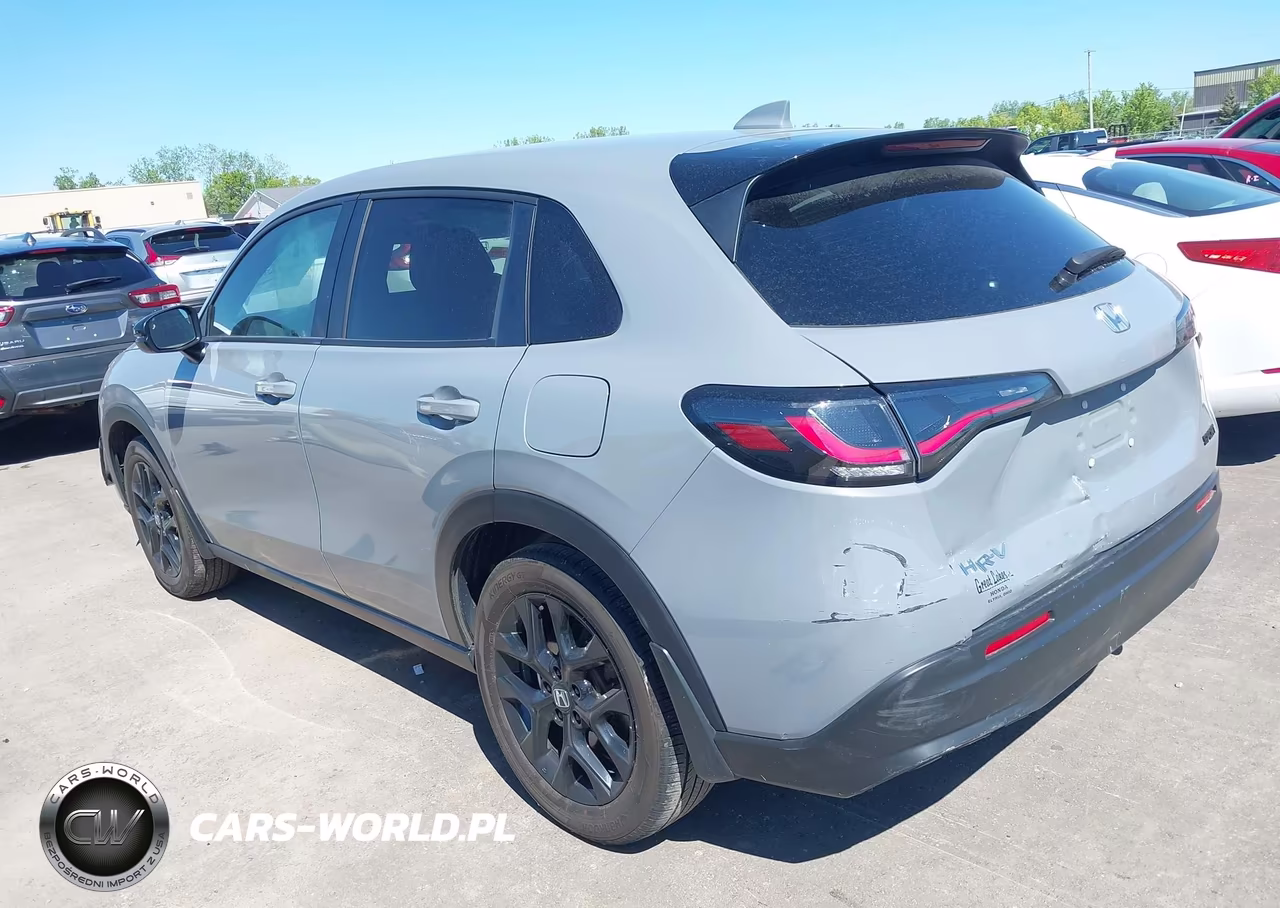 2025 Honda Hr-V 2Wd Sport VIN:3CZRZ1H56SM703521 - 3