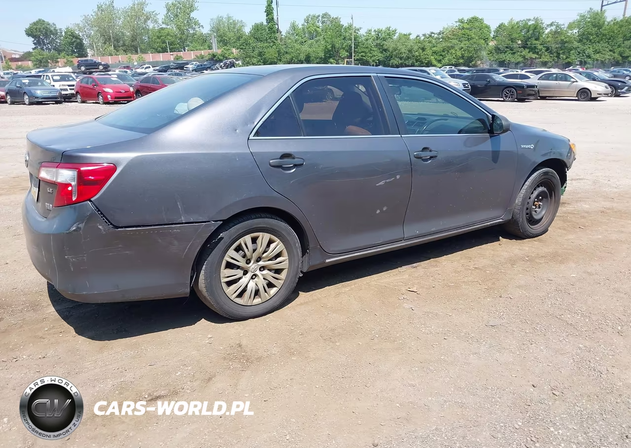 2014 Toyota Camry Hybrid Le VIN:4T1BD1FK1EU101295 - 4