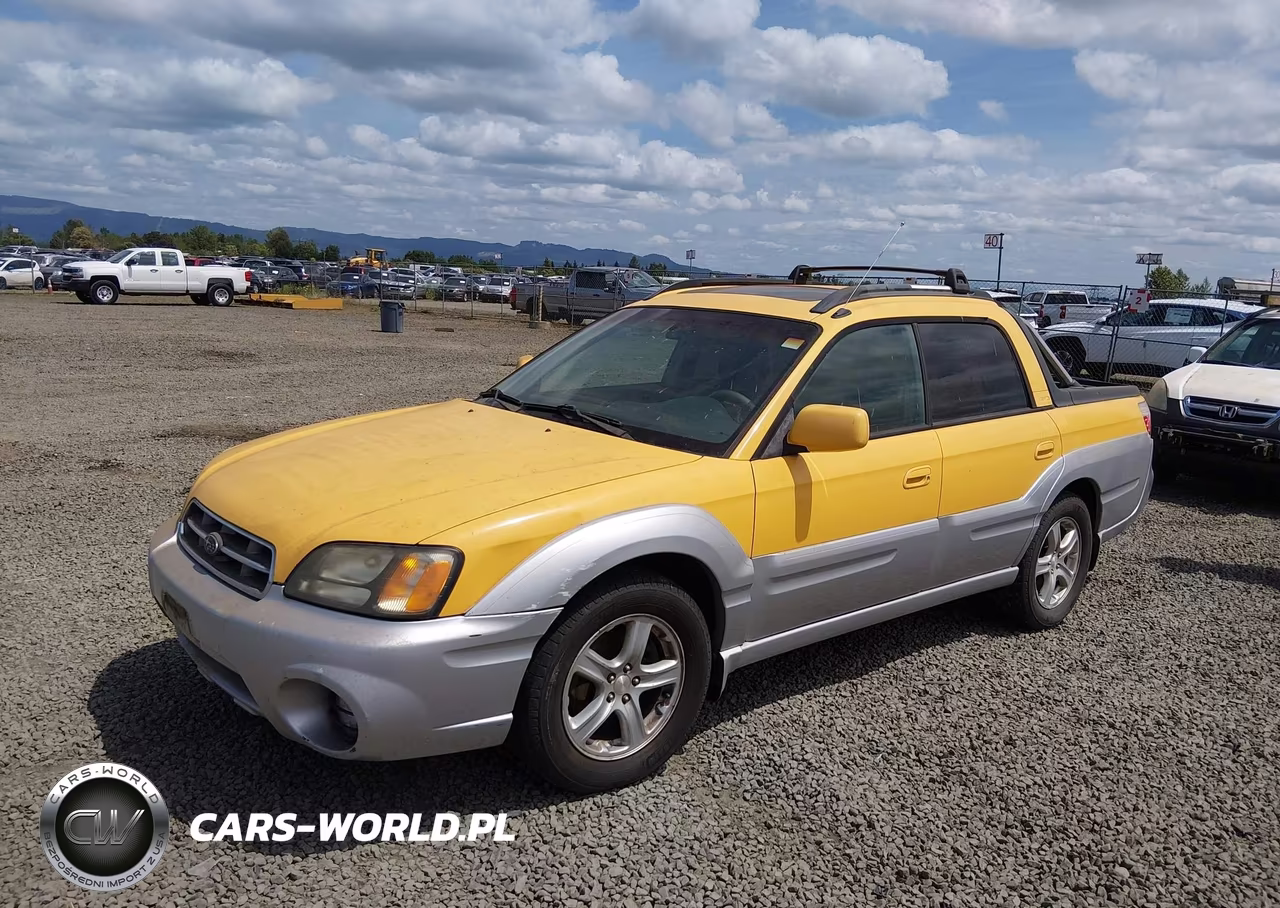 2003 Subaru Baja VIN:4S4BT61C036100494 - 2