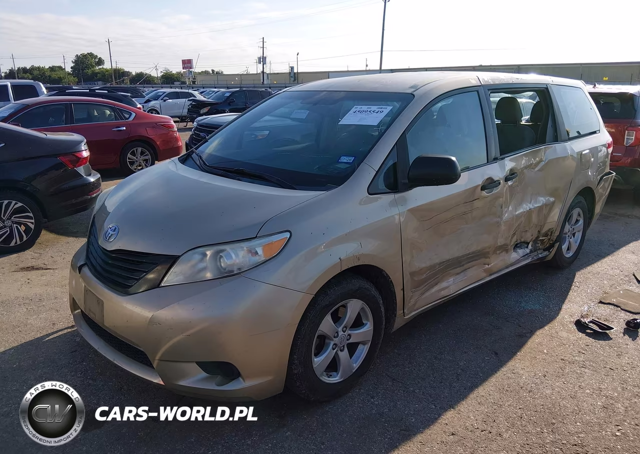 2011 Toyota Sienna VIN:5TDKA3DC6BS003657 - 2