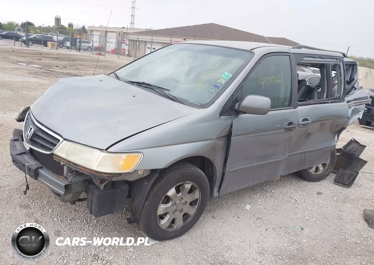 2002 Honda Odyssey Ex-L VIN:2HKRL18992H507640 - 2