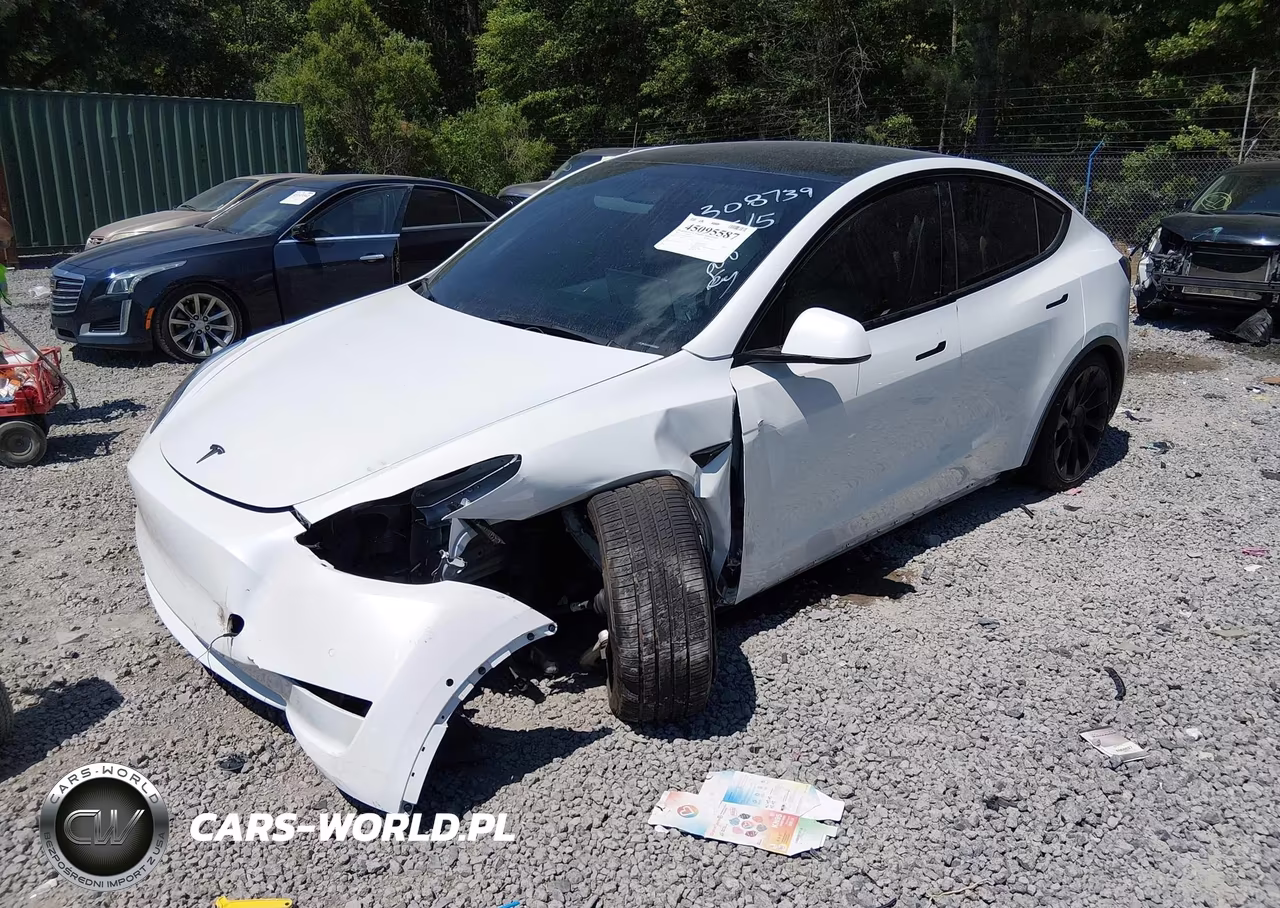 2022 Tesla Model Y Long Range Dual Motor All-Wheel Drive VIN:7SAYGAEE9NF308739 - 2