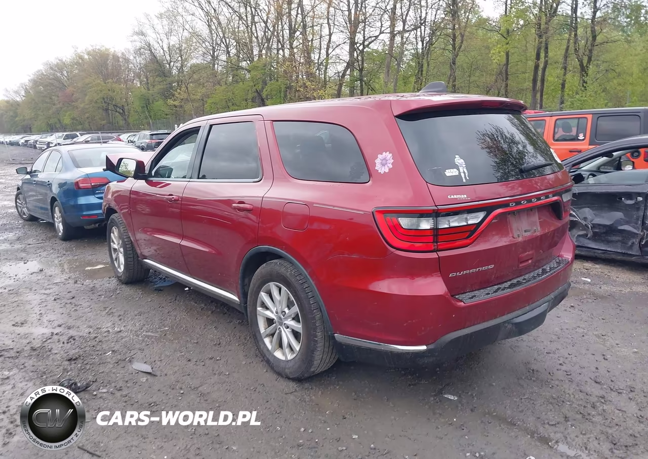 2015 Dodge Durango Sxt VIN:1C4RDHAGXFC232554 - 3