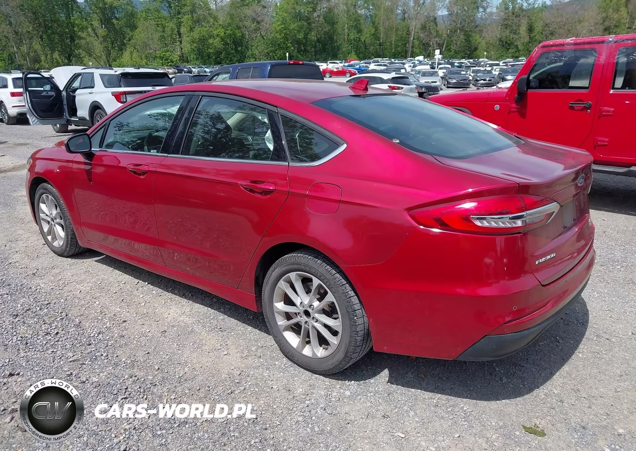 2020 Ford Fusion Se VIN:3FA6P0HD6LR255601 - 3
