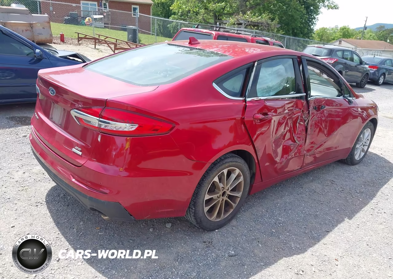 2020 Ford Fusion Se VIN:3FA6P0HD6LR255601 - 4