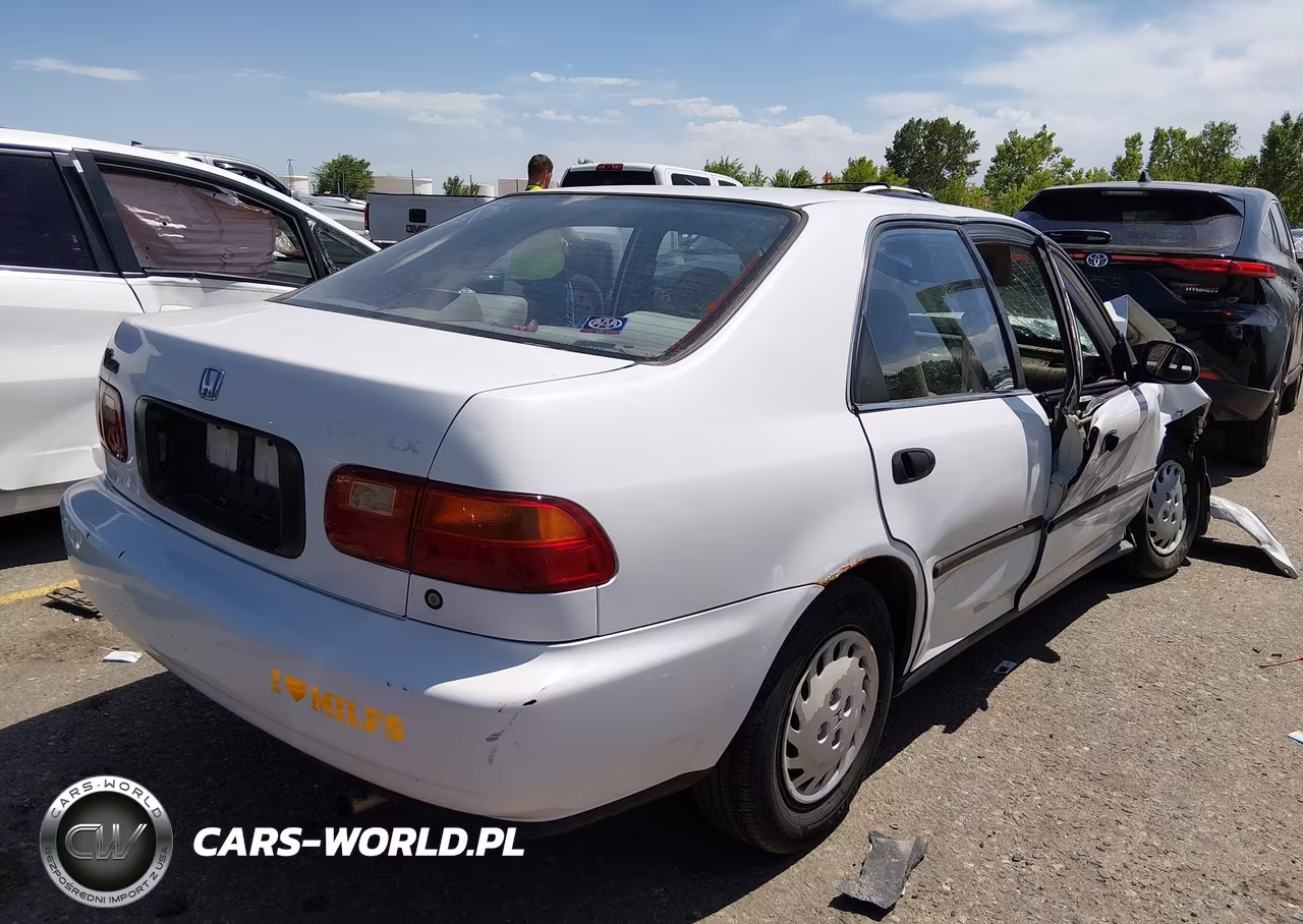 1992 Honda Civic Lx-Ex VIN:JHMEG8554NS019746 - 4