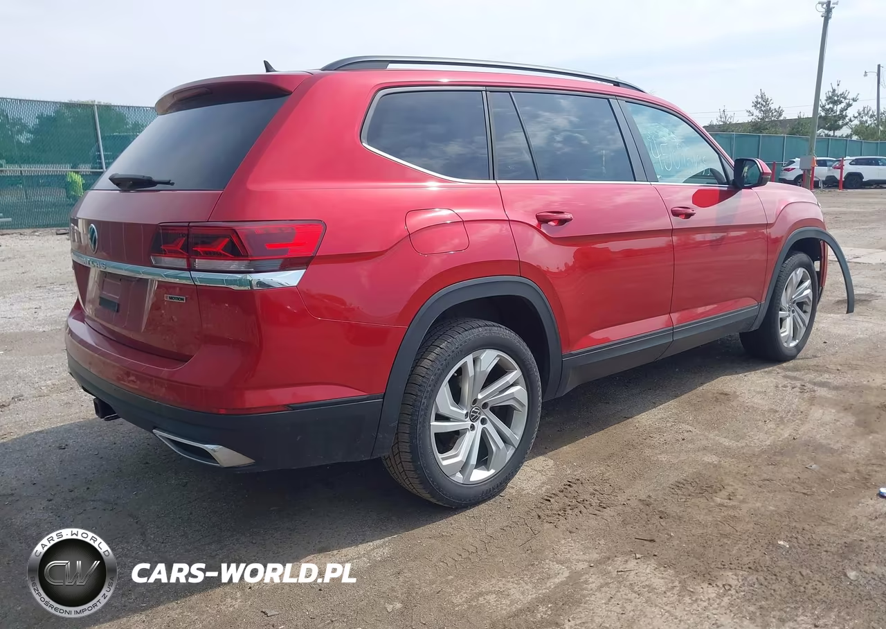 2021 Volkswagen Atlas 3.6L V6 Se W-Technology VIN:1V2HR2CA8MC529966 - 4