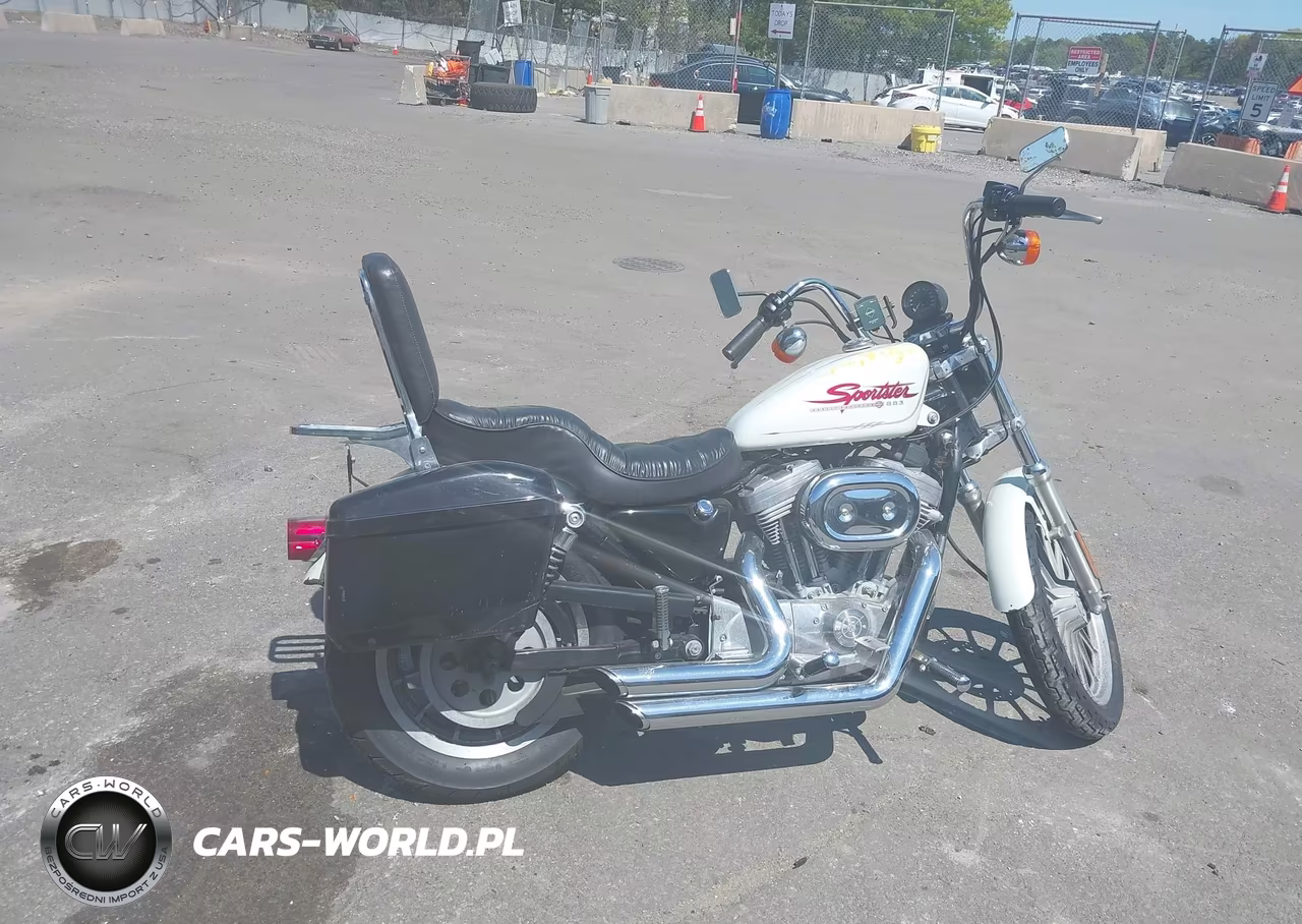 2001 Harley-Davidson Xl883 Hugger VIN:1HD4CEM171K140253 - 12