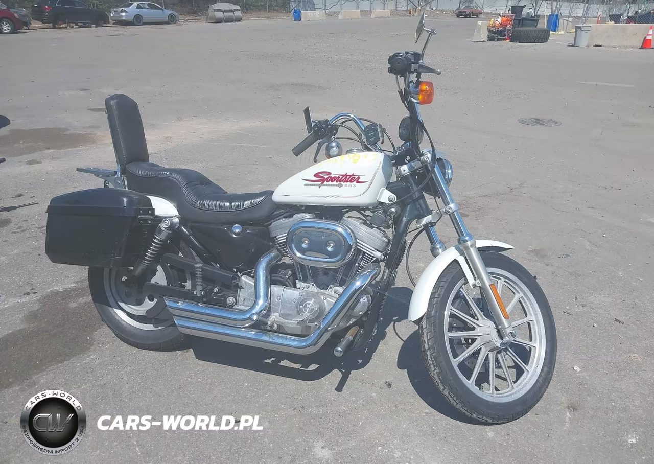 2001 Harley-Davidson Xl883 Hugger VIN:1HD4CEM171K140253 - 8