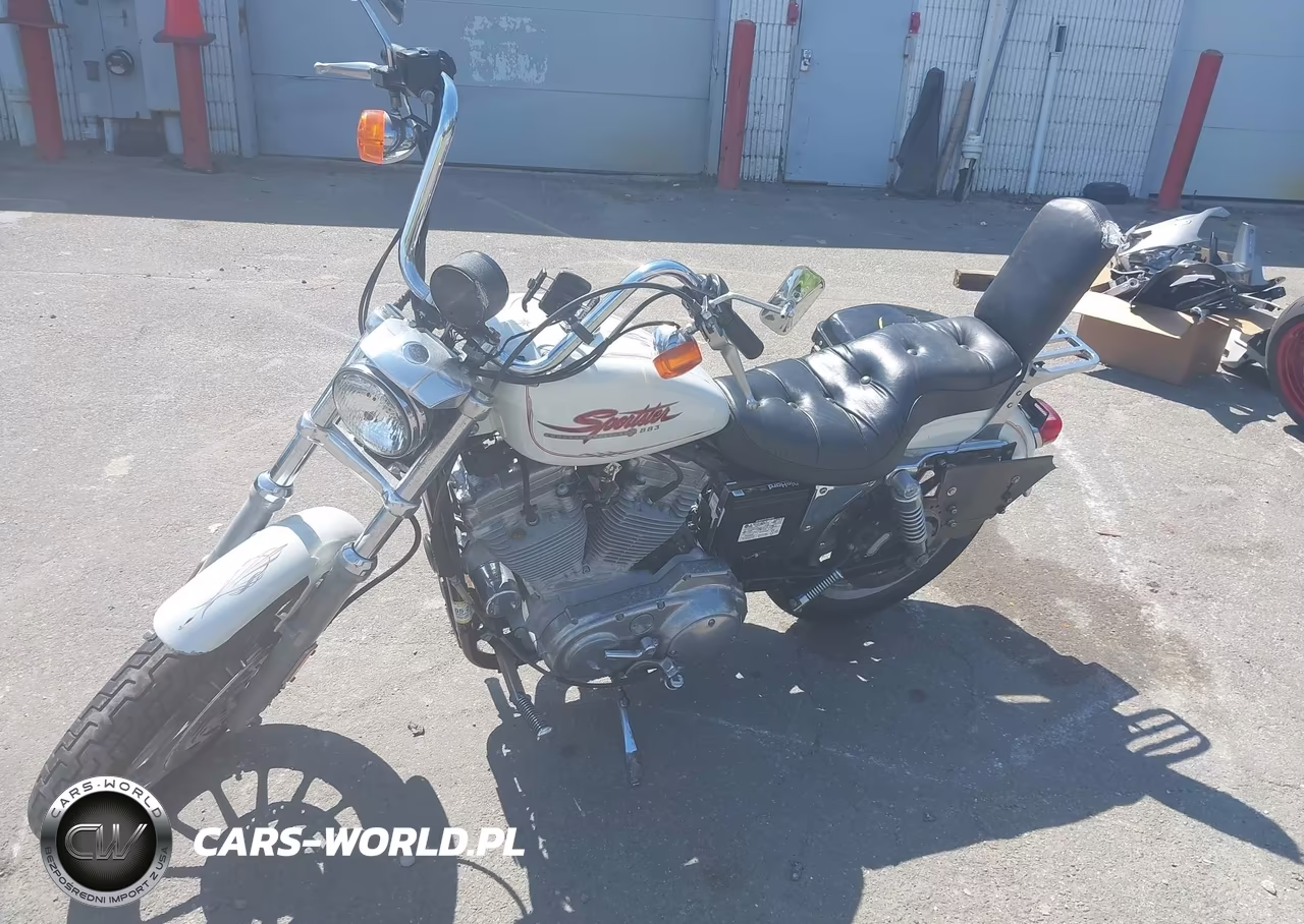 2001 Harley-Davidson Xl883 Hugger VIN:1HD4CEM171K140253 - 9