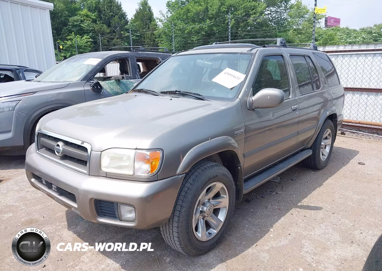 2004 Nissan Pathfinder Le Platinum VIN:JN8DR09X74W801037 - 2
