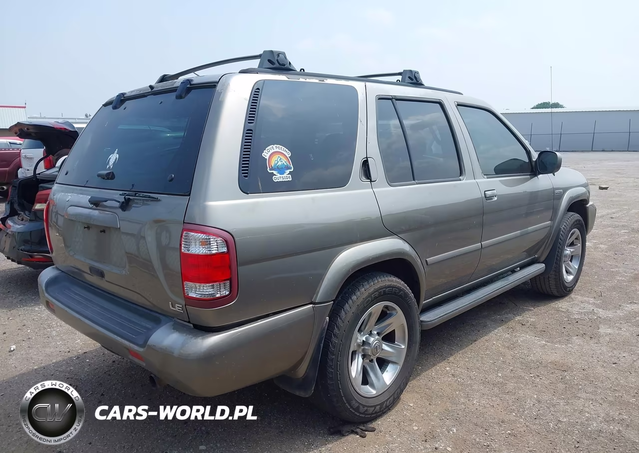 2004 Nissan Pathfinder Le Platinum VIN:JN8DR09X74W801037 - 4