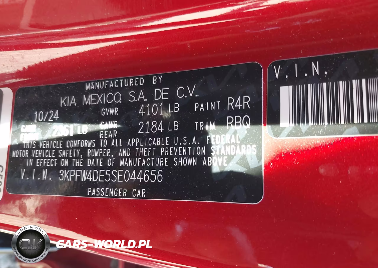 2025 Kia K4 Gt-Line VIN:3KPFW4DE5SE044656 - 9