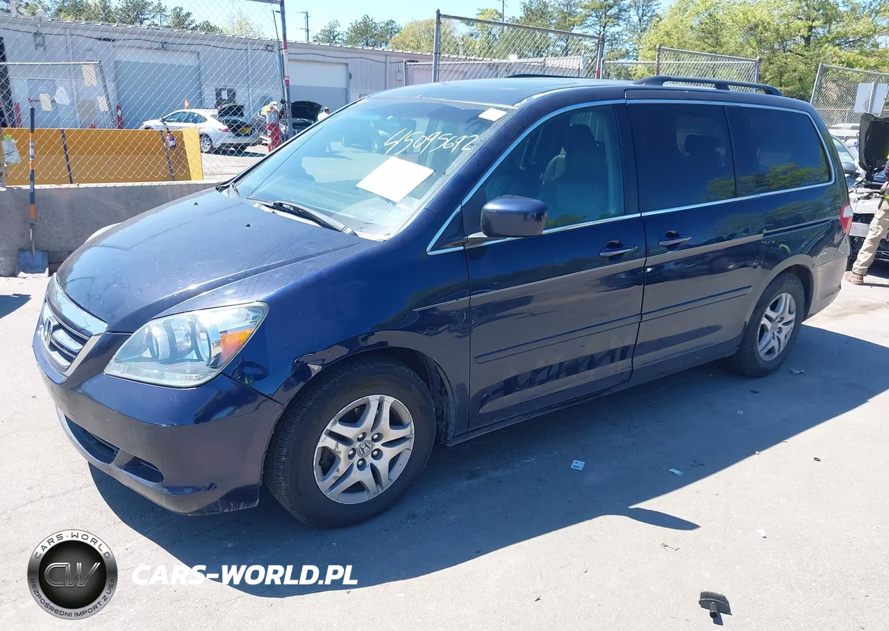 2005 Honda Odyssey Ex-L VIN:5FNRL38755B095925 - 2