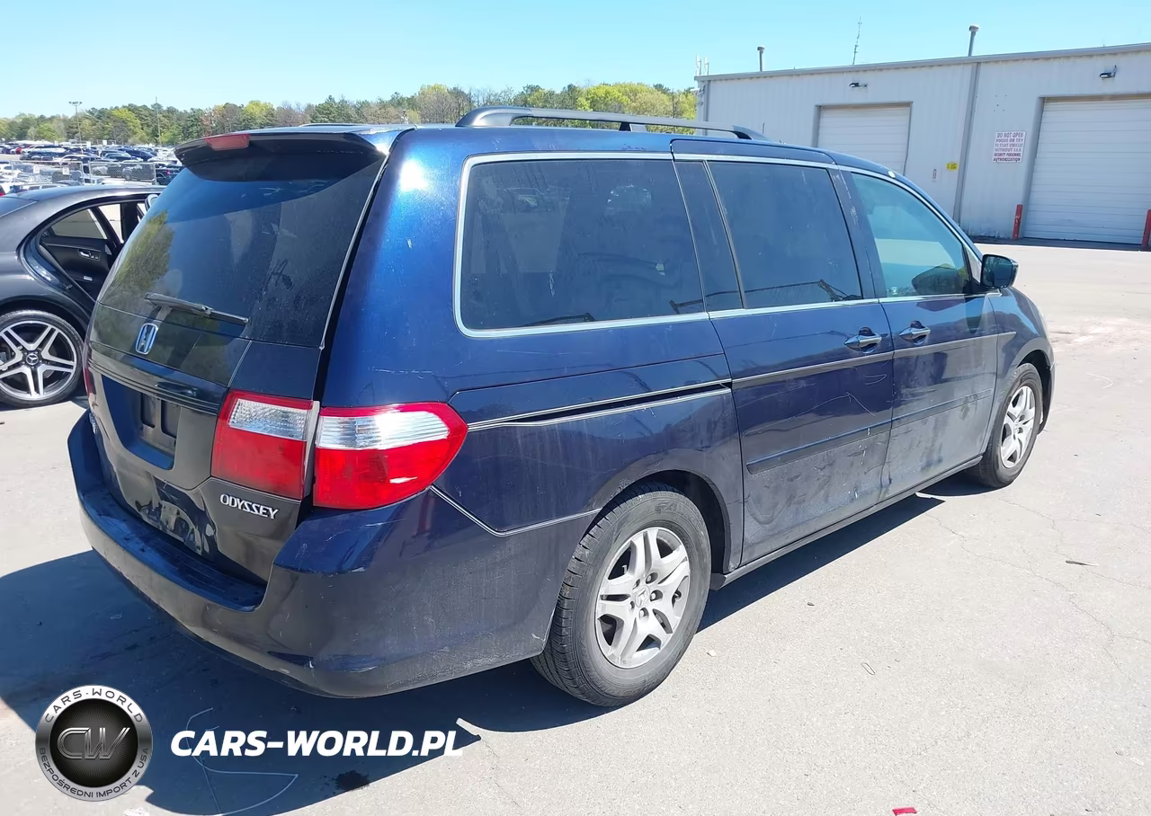 2005 Honda Odyssey Ex-L VIN:5FNRL38755B095925 - 4