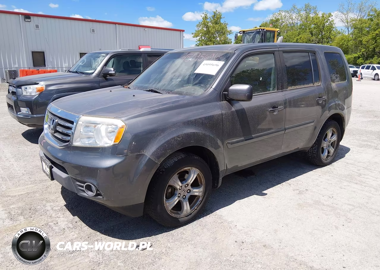 2012 Honda Pilot Ex-L VIN:5FNYF4H64CB043151 - 2