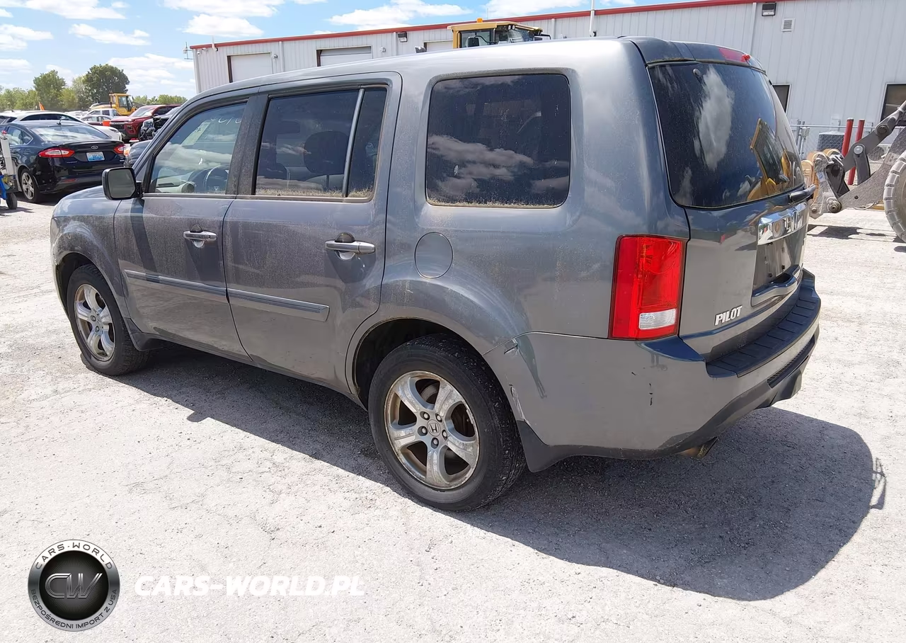 2012 Honda Pilot Ex-L VIN:5FNYF4H64CB043151 - 3