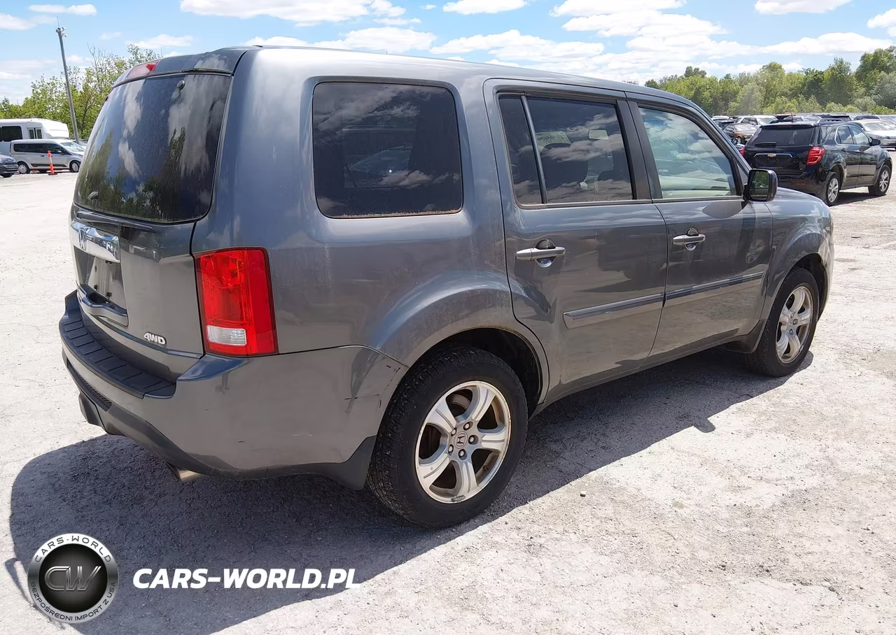 2012 Honda Pilot Ex-L VIN:5FNYF4H64CB043151 - 4
