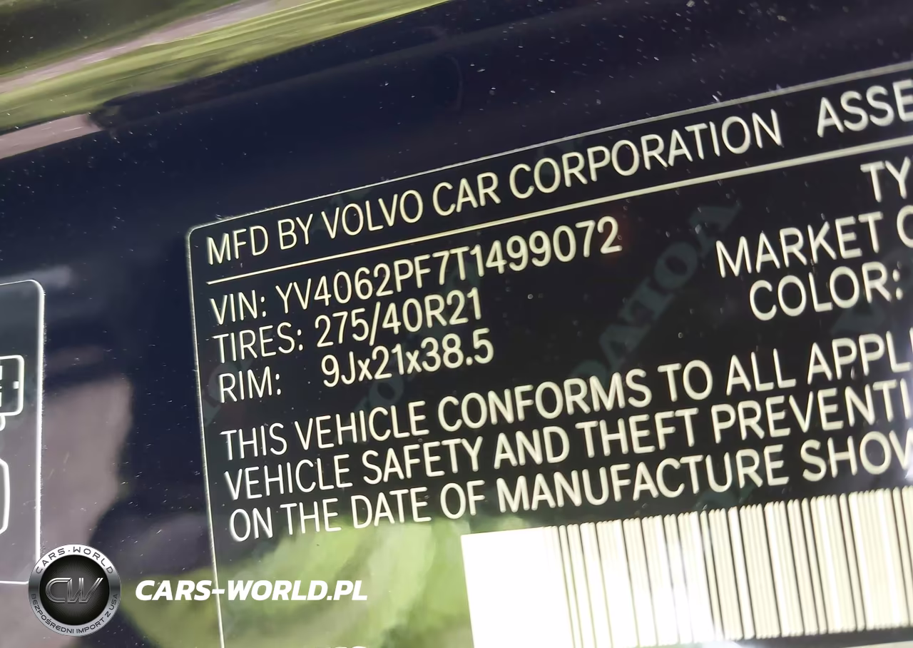 2026 Volvo Xc90 Ultra, B6 Awd Gas (Mild Hybrid), Gasoline, Bright, 7 Seats VIN:YV4062PF7T1499072 - 9