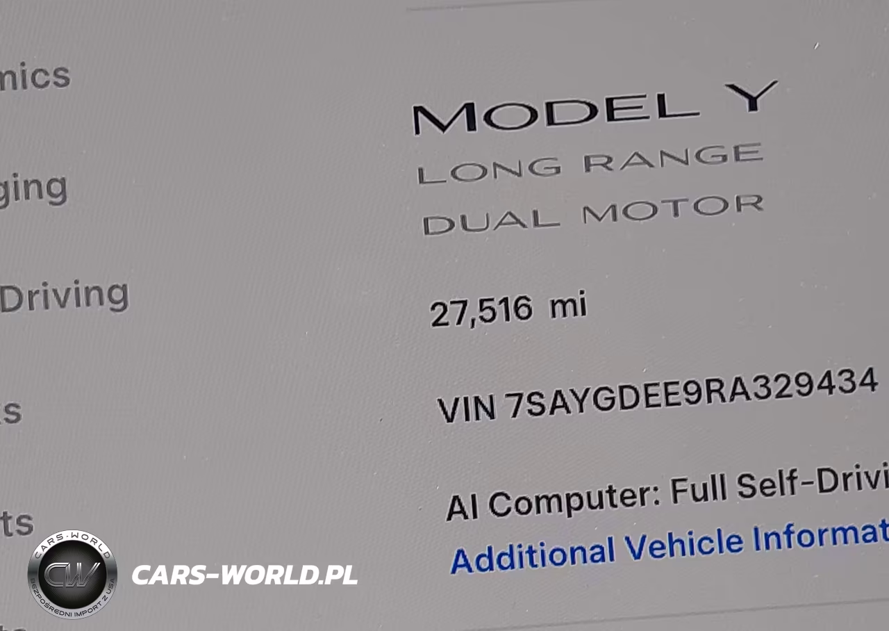 2024 Tesla Model Y Long Range Dual Motor All-Wheel Drive VIN:7SAYGDEE9RA329434 - 15