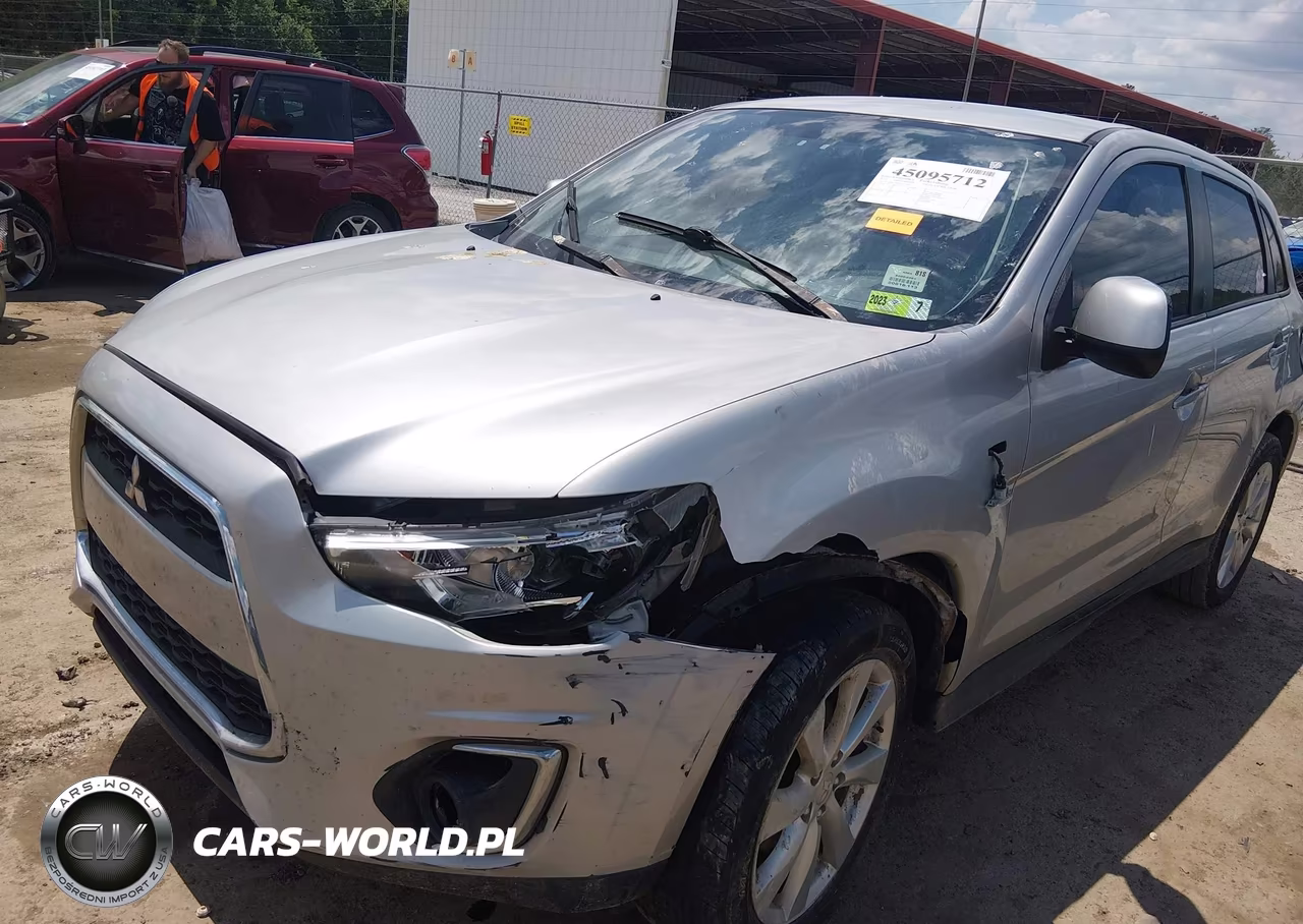 2014 Mitsubishi Outlander Sport Es VIN:4A4AR3AU3EE027919 - 2