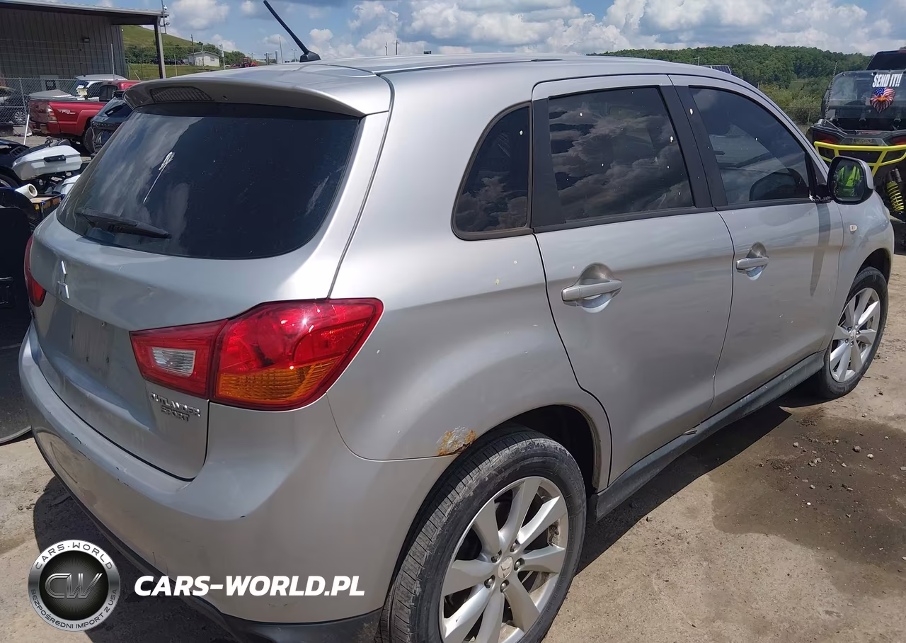 2014 Mitsubishi Outlander Sport Es VIN:4A4AR3AU3EE027919 - 4